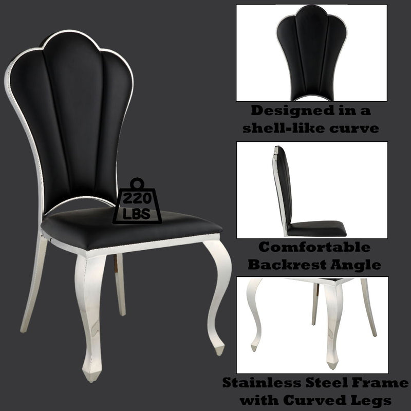 Cyrene - Side Chair - 20" - R&R Furniture Gallery (Fountain Valley, CA)