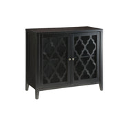 Ceara - Console Cabinet - Black - R&R Furniture Gallery (Fountain Valley, CA)