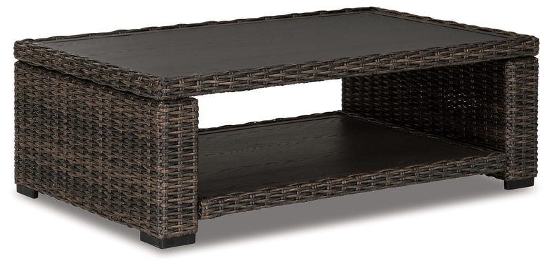 Grasson Lane - Rectangular Cocktail Table - Brown - R&R Furniture Gallery (Fountain Valley, CA)