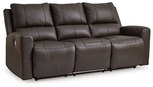 Boxmere - Reclining Power Sofa - Storm - R&R Furniture Gallery (Fountain Valley, CA)