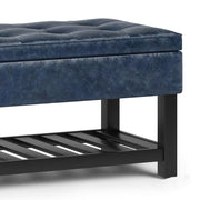 Cosmopolitan - Storage Ottoman Bench With Open Bottom - R&R Furniture Gallery (Fountain Valley, CA)