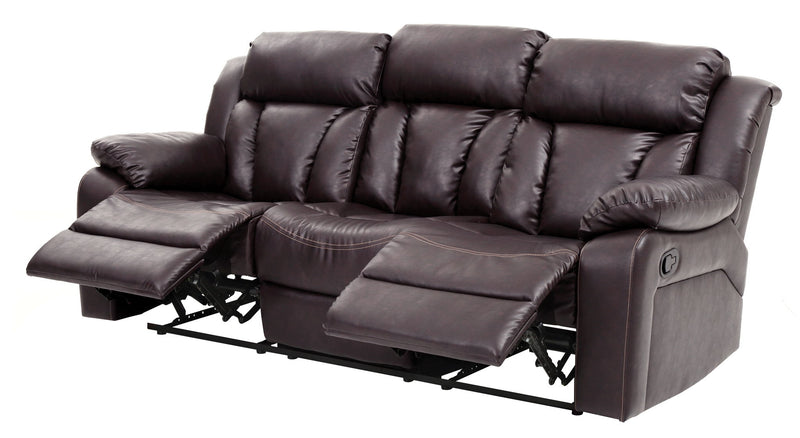Elegant Glory Furniture reclining sofa for leisure with plush cushions and a modern design, perfect for relaxing spaces.