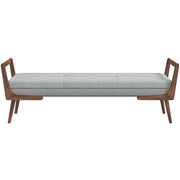 Cora - Bench - Gray - R&R Furniture Gallery (Fountain Valley, CA)