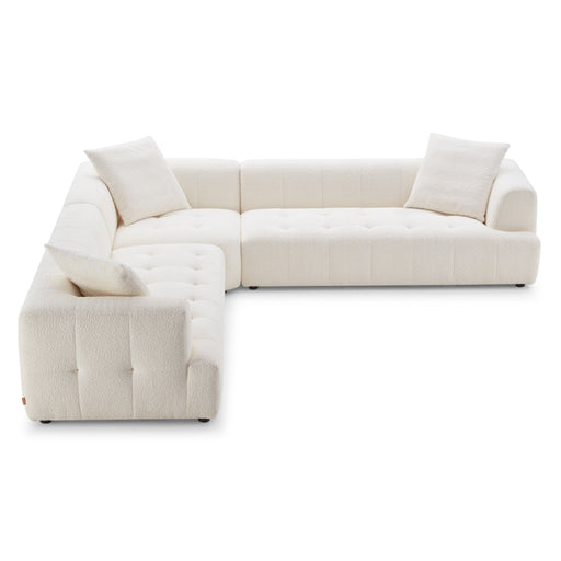 Kaynes - Elegant Upholstery Corner Sofa - R&R Furniture Gallery (Fountain Valley, CA)