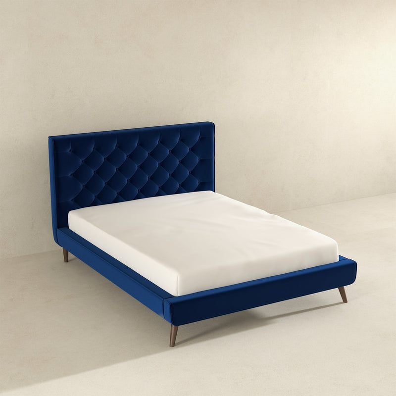 Dillon - Mid-Century Platform Bed - R&R Furniture Gallery (Fountain Valley, CA)