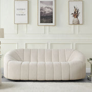 Osmash - Sofa - White Teddy Sherpa - R&R Furniture Gallery (Fountain Valley, CA)