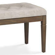 Waverly - Upholstered Tufted Ottoman Bench - R&R Furniture Gallery (Fountain Valley, CA)