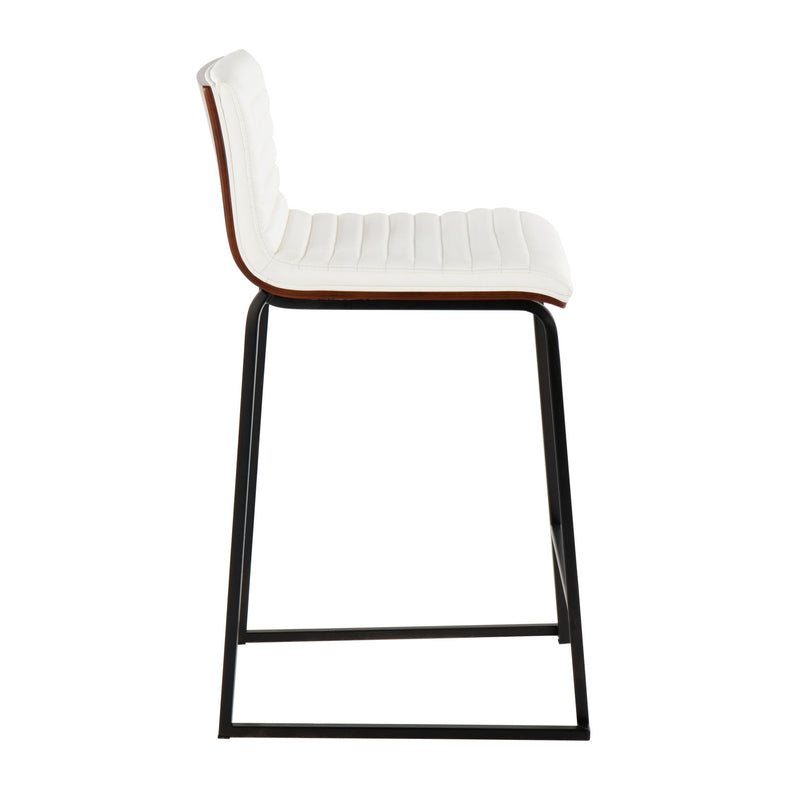 Mason Mara - Contemporary Fixed Height Quality Counter Stool (Set of 2) - R&R Furniture Gallery (Fountain Valley, CA)