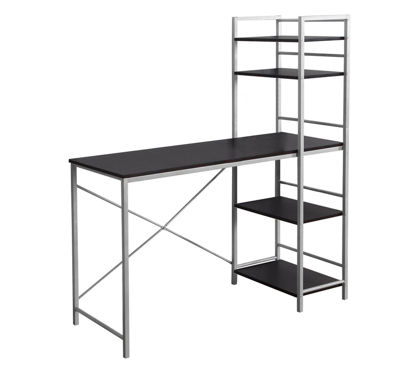 Computer Desk For Home Office, Laptop Storage Shelves - R&R Furniture Gallery (Fountain Valley, CA)