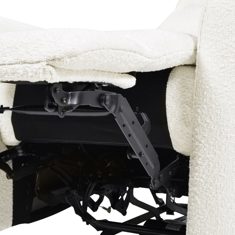 Bloomy - High Back Power Recliner Motion Chair - Chiffon White - R&R Furniture Gallery (Fountain Valley, CA)