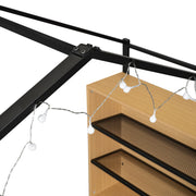 Bed House Frame With Shelves And Lights - R&R Furniture Gallery (Fountain Valley, CA)