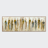 Mass - 72" x 24" Painting Art By Buddy Whitlock - Neutral - R&R Furniture Gallery (Fountain Valley, CA)