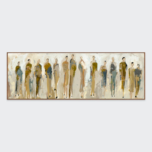Mass - 72" x 24" Painting Art By Buddy Whitlock - Neutral - R&R Furniture Gallery (Fountain Valley, CA)