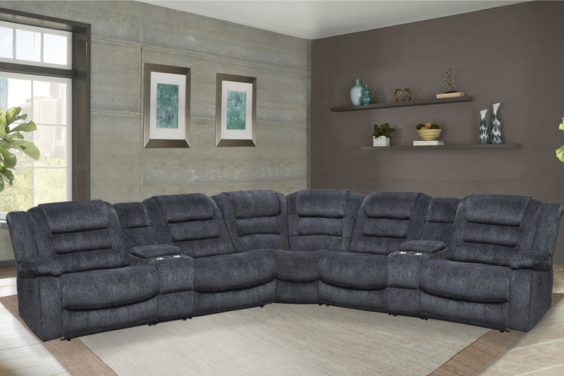 Bolton - Modular Reclining Sectional - R&R Furniture Gallery (Fountain Valley, CA)