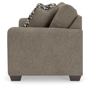 Triston-Peaks - Loveseat - Suede - R&R Furniture Gallery (Fountain Valley, CA)