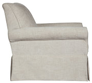 Searcy - Swivel Glider Accent Chair - Quartz - R&R Furniture Gallery (Fountain Valley, CA)