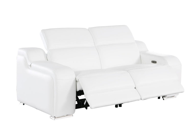 1116 - 6-Piece Modular Power Reclining Sofa, Loveseat & Chair Set In With 6 Power Recliners & Power Headrests