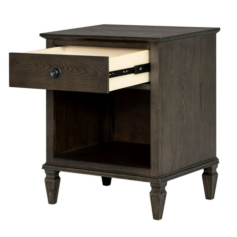 Victoria - Nightstand With Open Storage - R&R Furniture Gallery (Fountain Valley, CA)