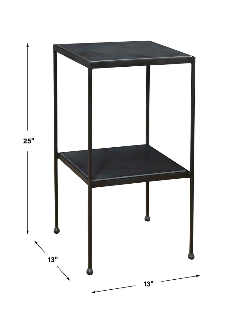 Sherwood - Square Marble Accent Table