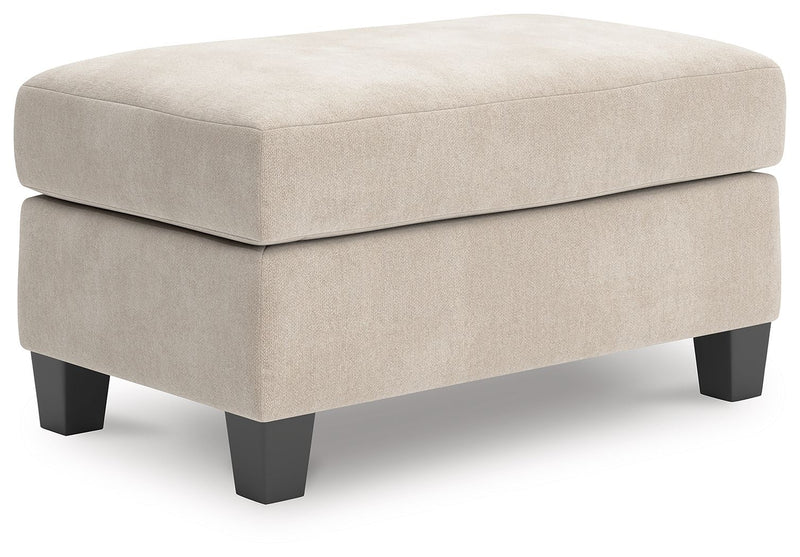 Willarae - Ottoman - Taupe - R&R Furniture Gallery (Fountain Valley, CA)