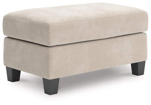 Willarae - Ottoman - Taupe - R&R Furniture Gallery (Fountain Valley, CA)