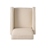 Minimalist Design Fabric Push Back Chair - R&R Furniture Gallery (Fountain Valley, CA)