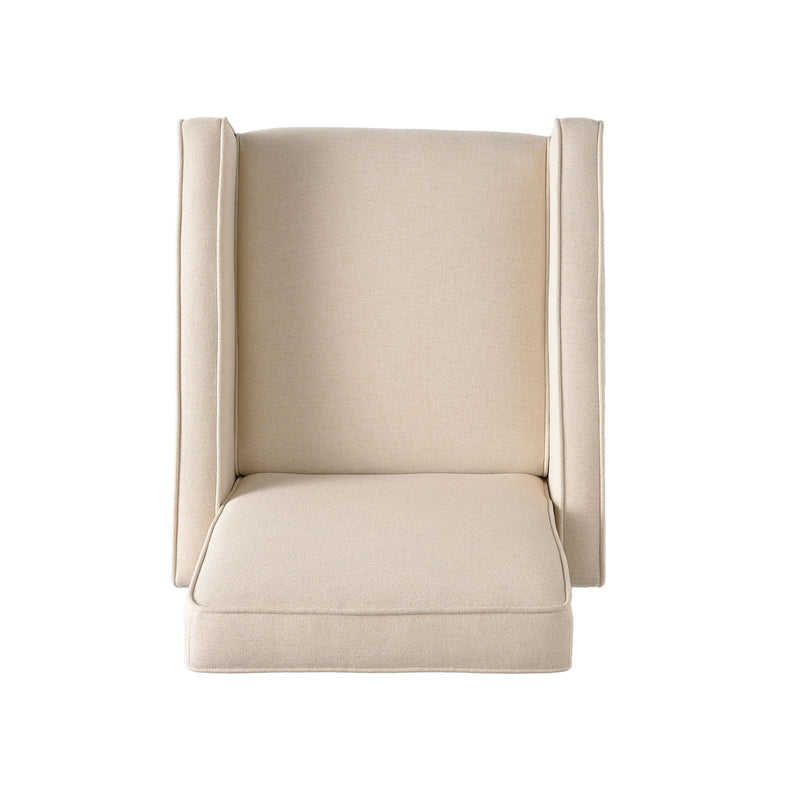 Minimalist Design Fabric Push Back Chair - R&R Furniture Gallery (Fountain Valley, CA)