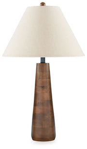 Danset - Wood Lamp - R&R Furniture Gallery (Fountain Valley, CA)