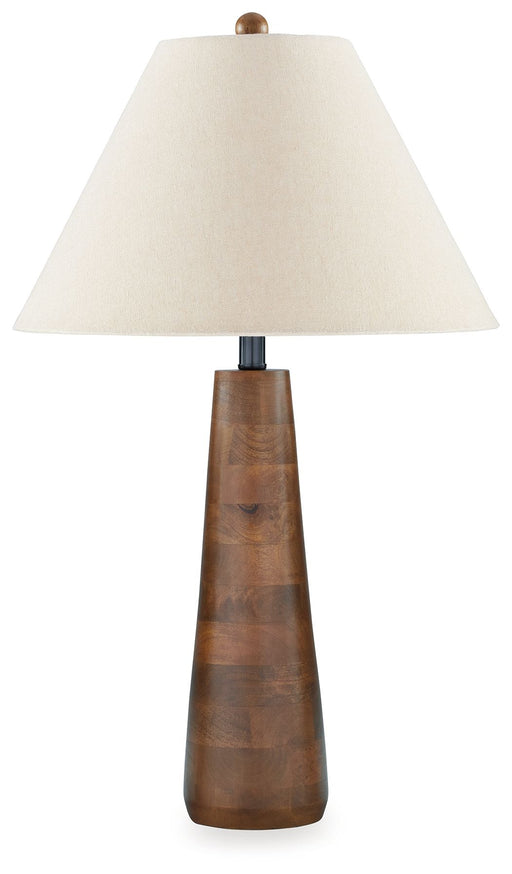 Danset - Wood Lamp - R&R Furniture Gallery (Fountain Valley, CA)