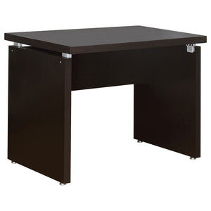 Ulloa - L Shape Desk With Mobile File Cabinet - Cappuccino