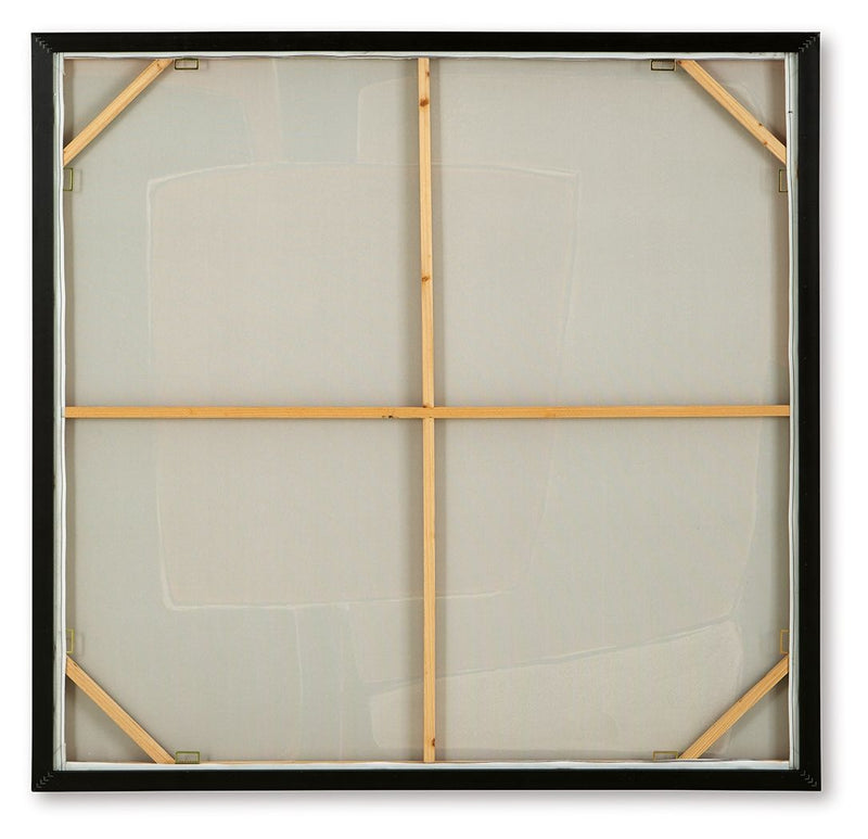 Actman - Wall Art - Cream / Brown / Gray - R&R Furniture Gallery (Fountain Valley, CA)