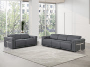 1126 - 5-Piece Modular Power Reclining Sofa And Loveseat Set In With 4 Power Recliners & Power Headrests - R&R Furniture Gallery (Fountain Valley, CA)