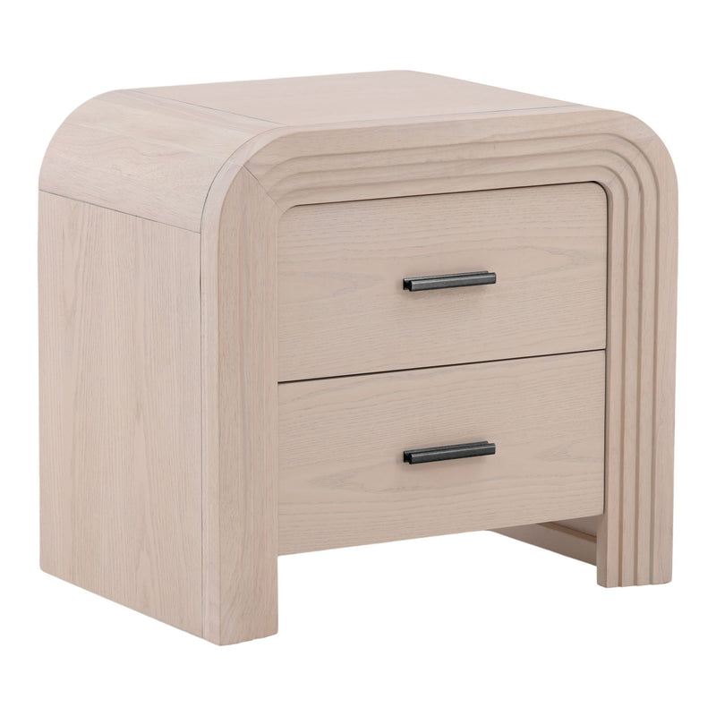 Portland - Nightstand - Bleach Natural