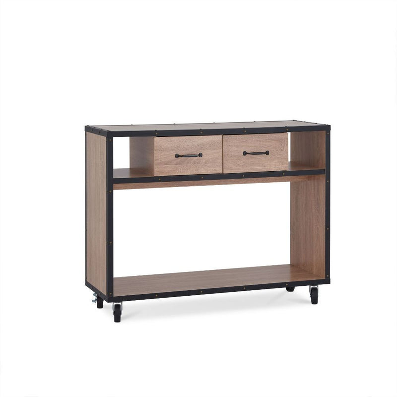 Bemis - Accent Table - Weathered Light Oak - R&R Furniture Gallery (Fountain Valley, CA)