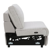 Tarrance - Modular Power Armless Recliner - Gray - R&R Furniture Gallery (Fountain Valley, CA)