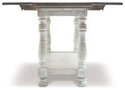Havalance - Flip Top Sofa Table - Gray / White - R&R Furniture Gallery (Fountain Valley, CA)