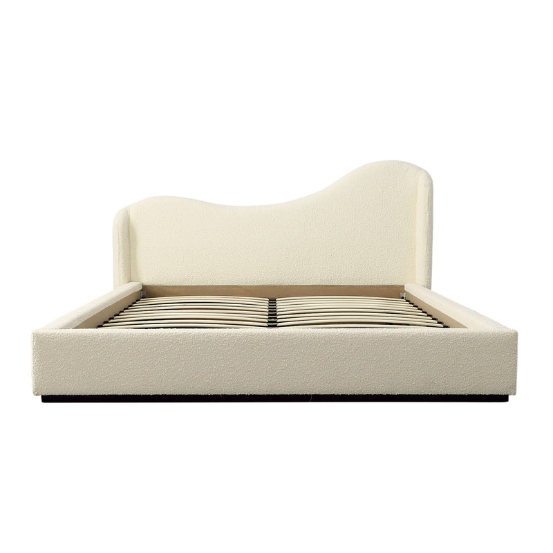 Louisa - King Bed - Ivory