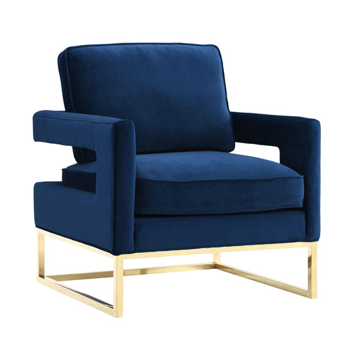 Avery - Velvet Chair - R&R Furniture Gallery (Fountain Valley, CA)