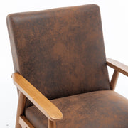 Wide Arm Chair - Light Brown - R&R Furniture Gallery (Fountain Valley, CA)