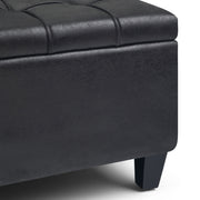 Harrison - Upholstered Coffee Table Storage Ottoman - R&R Furniture Gallery (Fountain Valley, CA)