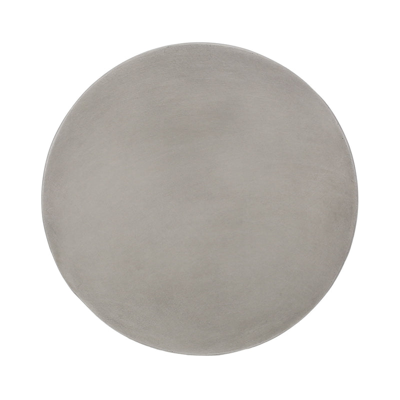 Noble House outdoor and indoor lightweight concrete side table with a modern design and sturdy surface.