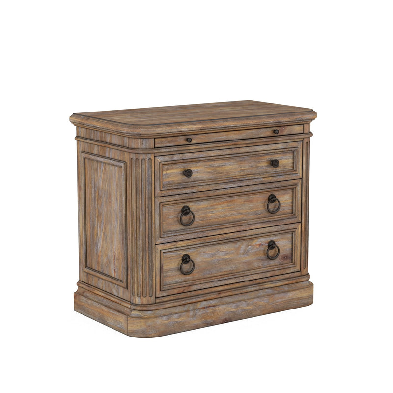 Architrave 3 Drawer Nightstand