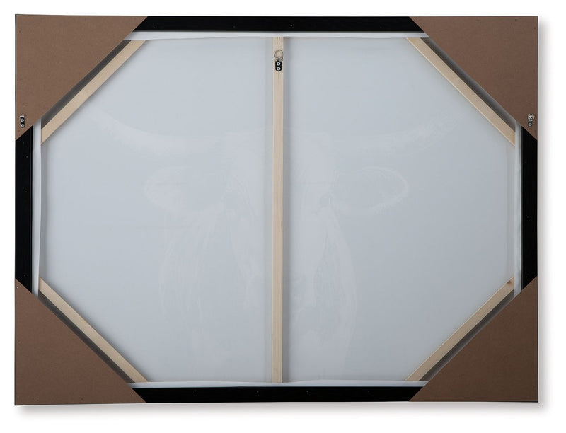Harlandale - Wall Art - Black / White / Brown - R&R Furniture Gallery (Fountain Valley, CA)