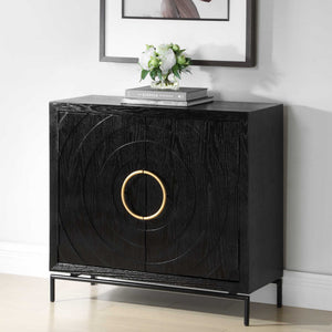 Briseis - 2 Door Cabinet - Black
