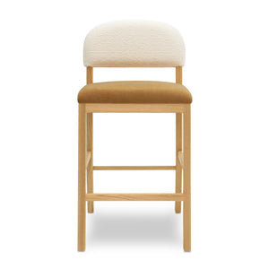 Calla - Performance Velvet Counter Stool - R&R Furniture Gallery (Fountain Valley, CA)