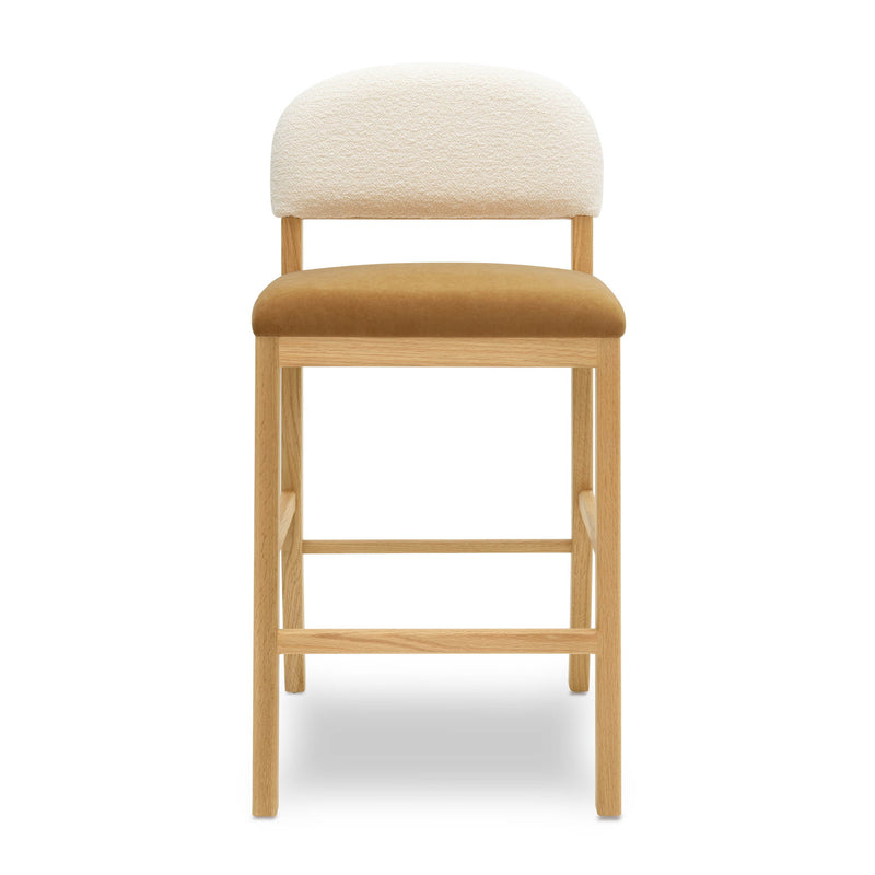 Calla - Performance Velvet Counter Stool - R&R Furniture Gallery (Fountain Valley, CA)