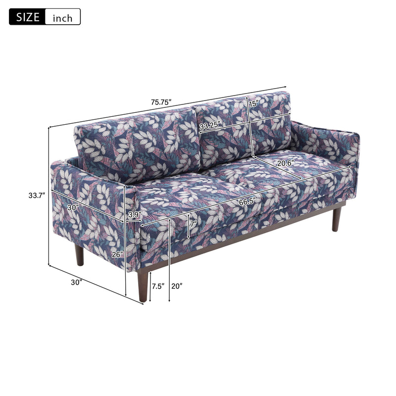 2 Seater Loveseat Sofa With Spacious Seating Area - R&R Furniture Gallery (Fountain Valley, CA)