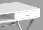 Computer Desk For Home Office, Laptop, Storage Drawers, Glossy Contemporary & Modern - R&R Furniture Gallery (Fountain Valley, CA)