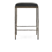 Bose - 26" Leather Counter Stool - R&R Furniture Gallery (Fountain Valley, CA)