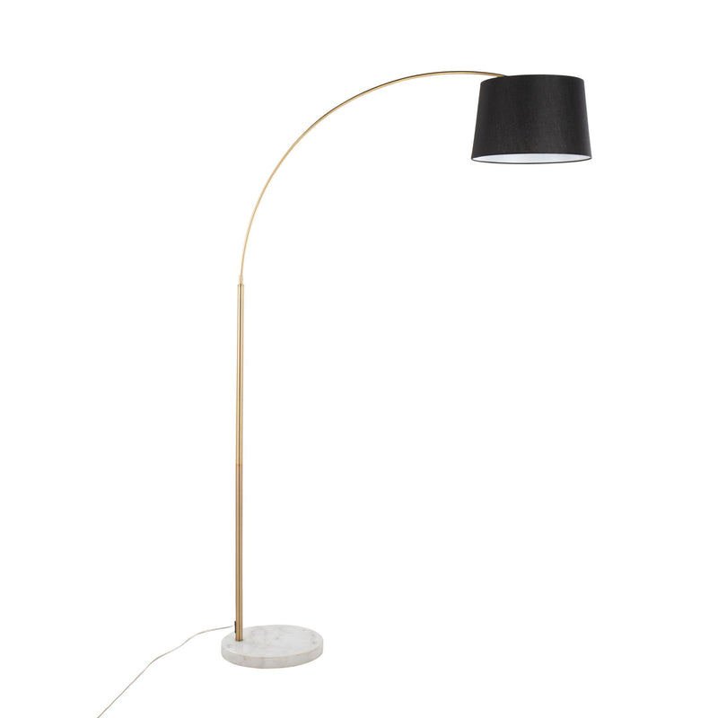 Lumi Source March contemporary floor lamp with sleek design and elegant finish, standing tall with a modern aesthetic.